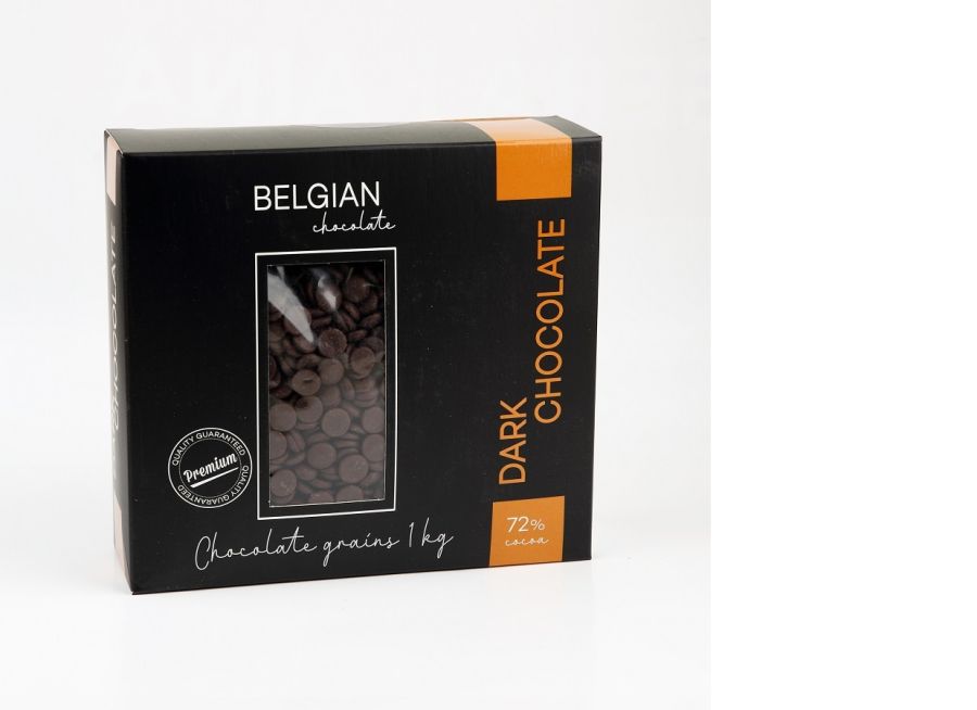 Tumšā šokolāde VELICHE 72%, 1kg (450-23371)