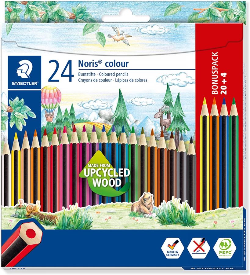 Krāsainie zīmuļi STAEDTLER Noris Color, 24