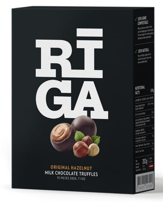 Pure Chocolate Piena šokolādes trifeles ar