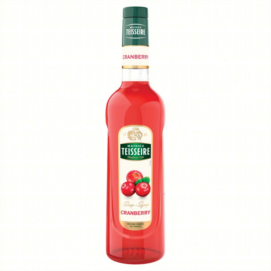 Sīrups TEISSEIRE Dzērveņu, 0.7l (DEP)