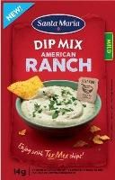 Dip mērces maisījums American ranch 14g, Santa Maria (450-08738)