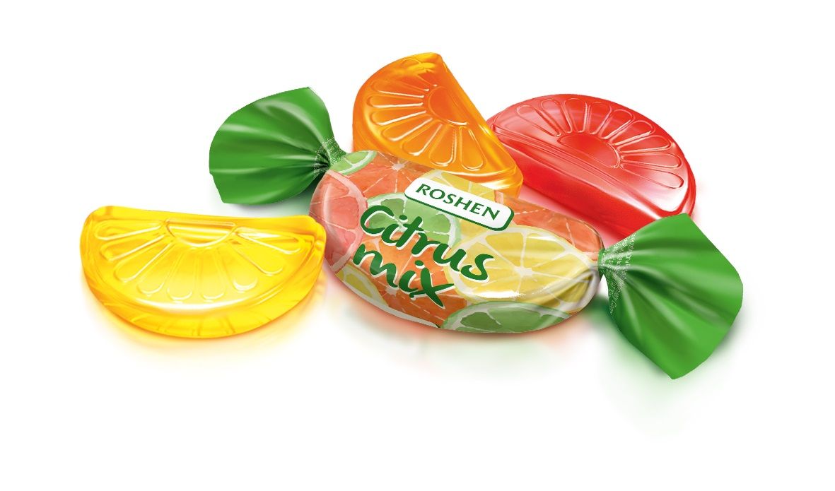 Karameles ROSHEN Citric MIX, 1kg (450-17864)