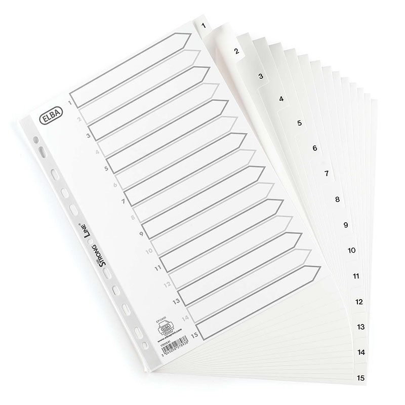 Sadalītājs dokumentiem ELBA Strong Line A4