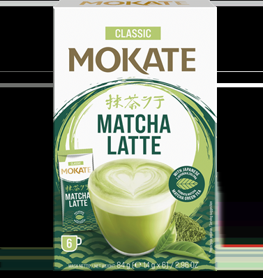 Šķistošais dzēriens MOKATE Latte Matcha