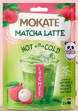 MOKATE Matcha Latte ar līčiju garšu