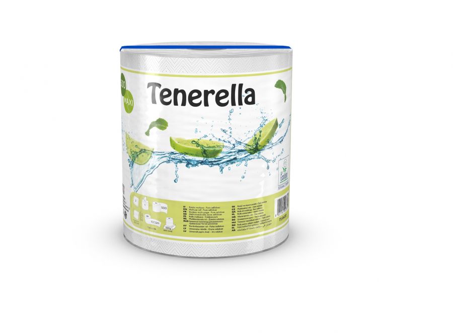 Papīra dvieļi TENERELLA, 2 slāņi, 107