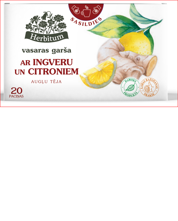 Augļu tēja HERBITUM ar Ingveru un