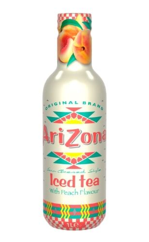 Ledus tēja ARIZONA ar persiku garšu