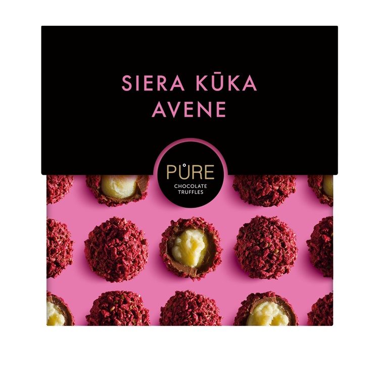 Pure Chocolate Piena šokolādes trifeles ar