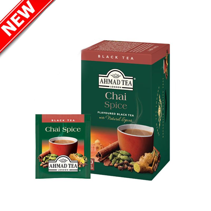 Melnā tēja AHMAD CHAI SPICE, 20 maisiņi x 2 g paciņā (450-05358)