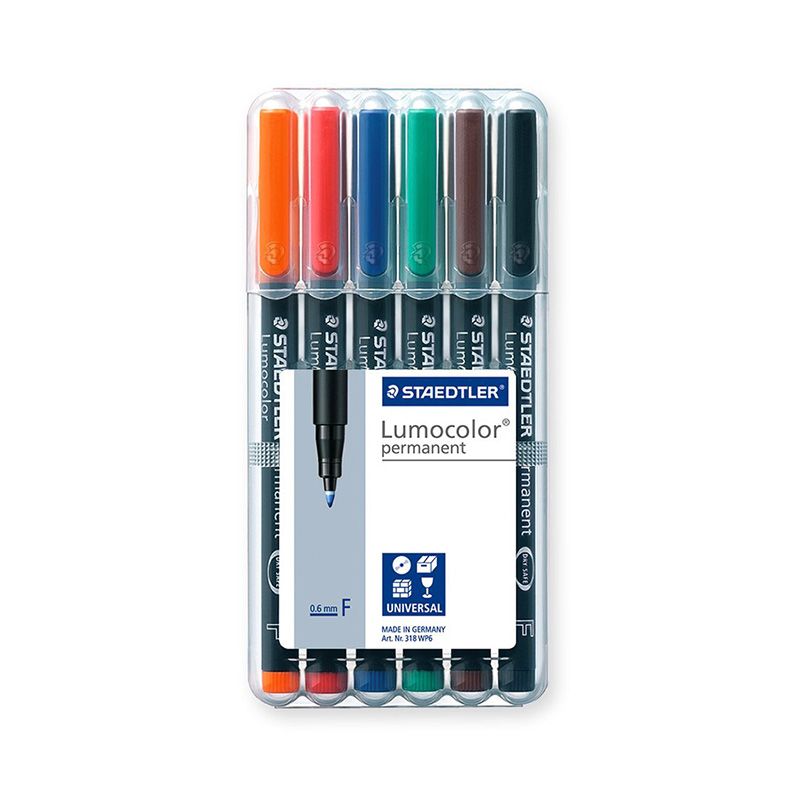 Noturīgais marķieris STAEDTLER kodoskopa plēvēm OHP