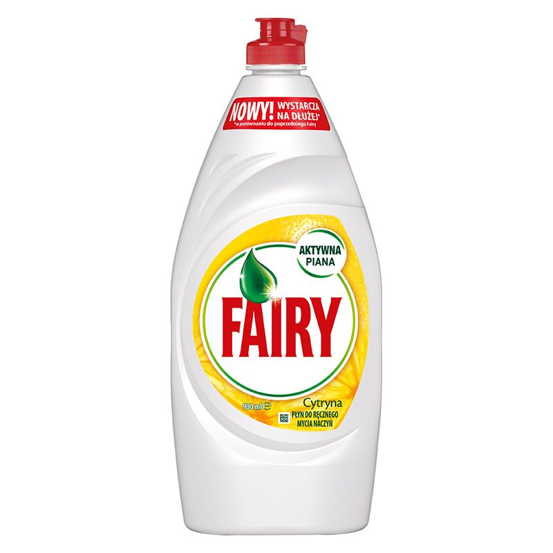 Trauku mazgāšanas līdzeklis FAIRY Lemon, 900