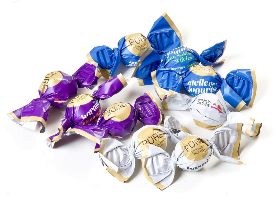 Pure Chocolate Piena šokolādes trifeles ar