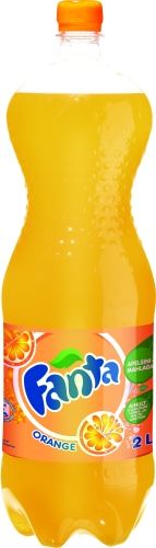 Gāzēts dzēriens FANTA Orange, PET, 2l (DEP) (450-27808)