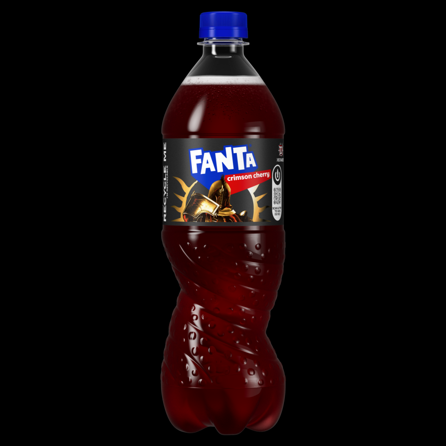 Gāzēts dzēriens FANTA Apple Cherry, PET