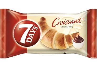 7DAYS kruasāns ar kakao pildījumu 60g (450-13257)