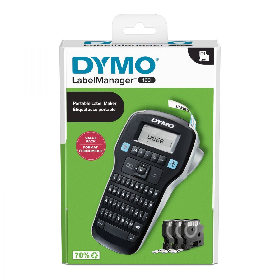 Etiķešu printeris DYMO LABELMANAGER 160 (+