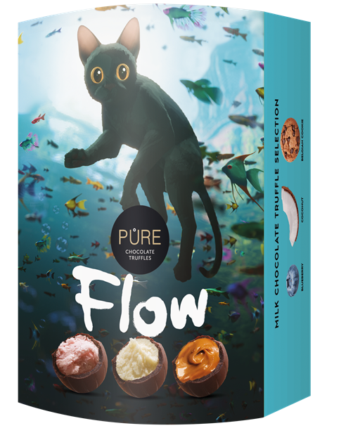 Pure Chocolate Piena šokolādes trifeļu izlase