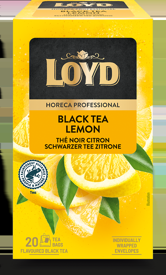 Melnā tēja LOYD Lemon FS  20
