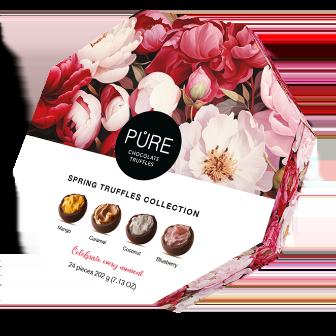 Pure Chocolate Šokolādes trifeles ar