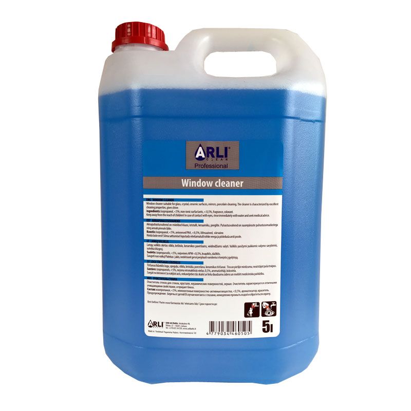 Stiklu tīrīšanas līdzeklis ARLI CLEAN, 5