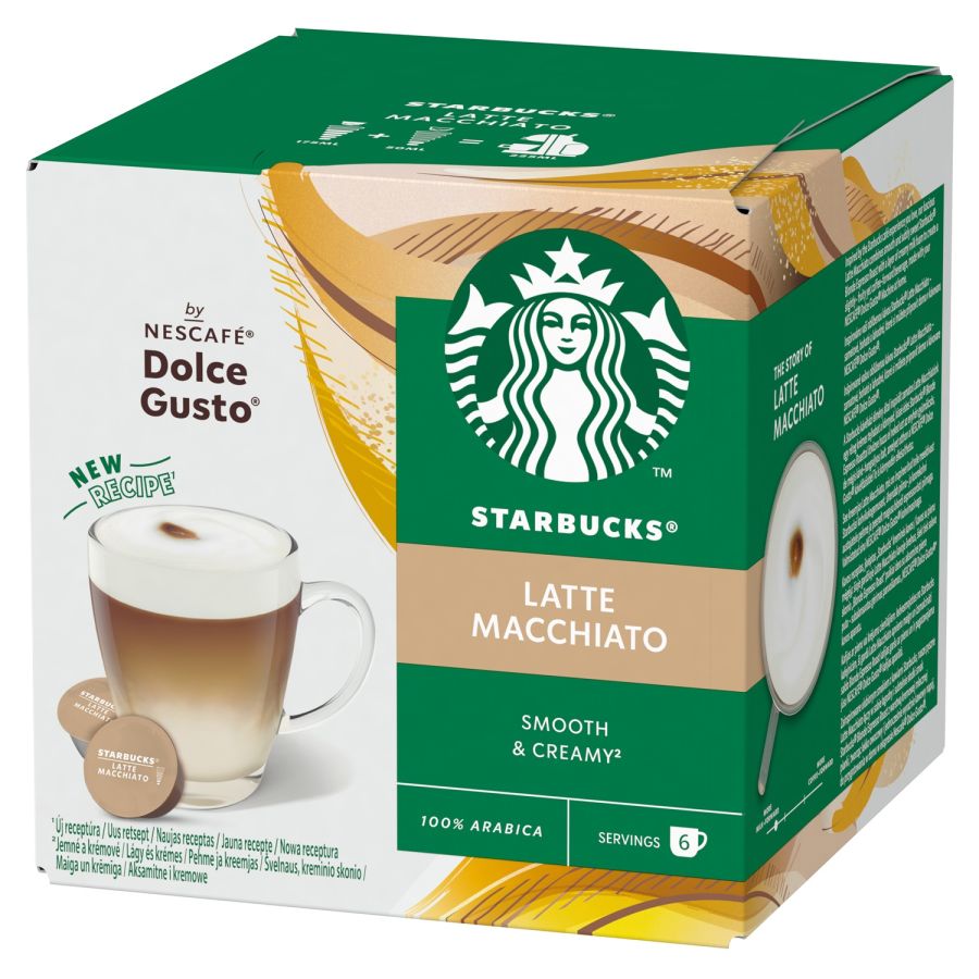 Strabucks Kafijas kapsulas STARBUCKS Dolce Gusto