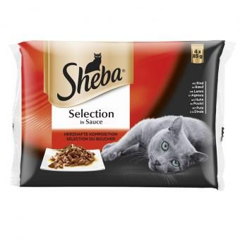 Sheba gaļas izlase 4x85g (400-06016)