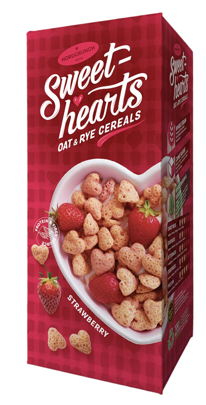 Sweethearts rudzu un auzu bumbiņas ar