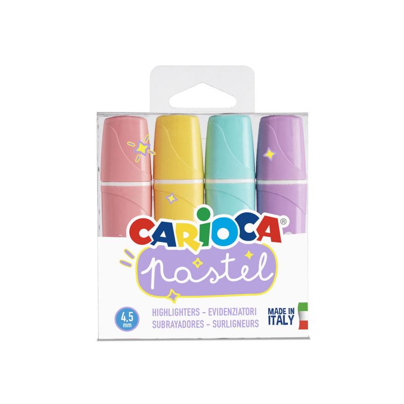 Marķieri CARIOCA Memolight 4 gab (200-13692)