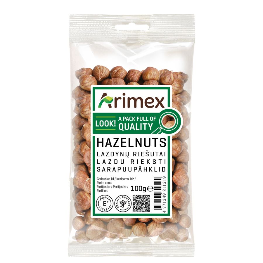 Lazdu rieksti ARIMEX, 100g (450-10150)