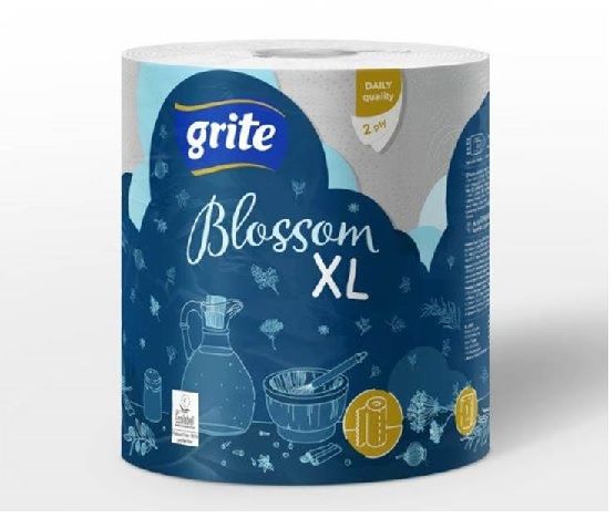 Virtuves dvieļi Grite Blossom XL, 1