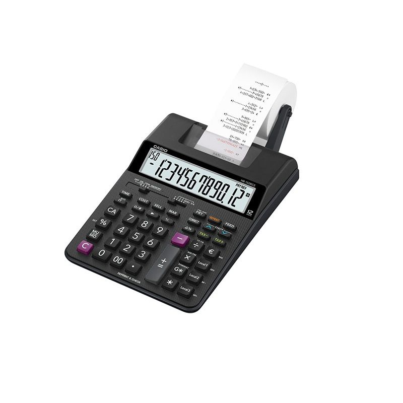Kalkulators ar printeri CASIO HR-150RCE, 65 x 165 x 295 mm (250-05699)