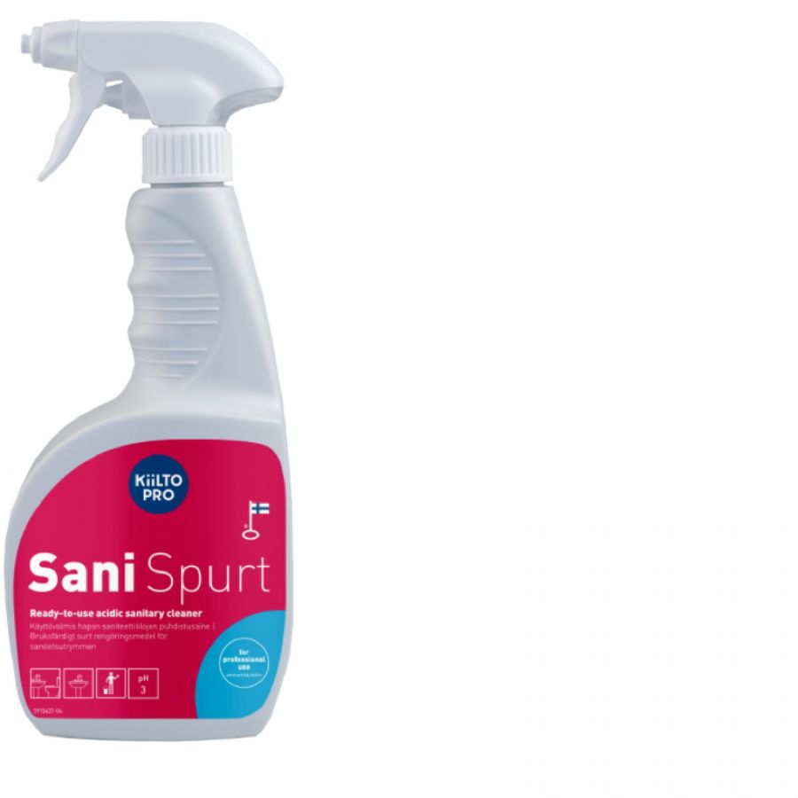 Sanitārais tīrīšanas līdzeklis KIILTO Sani Spurt