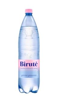 Naturāls minerālūdens Birute, gāzēts, 1,5l
