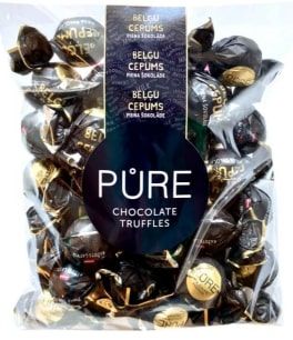 Pure Chocolate Piena šokolādes trifeles ar
