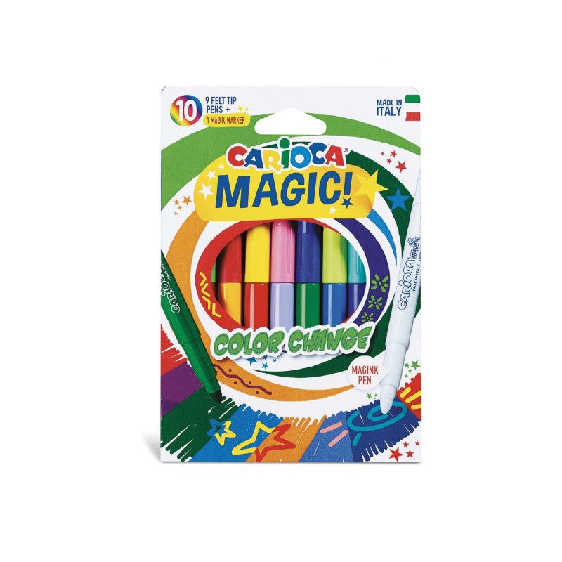 Flomasteri CARIOCA Magic Color Change 10