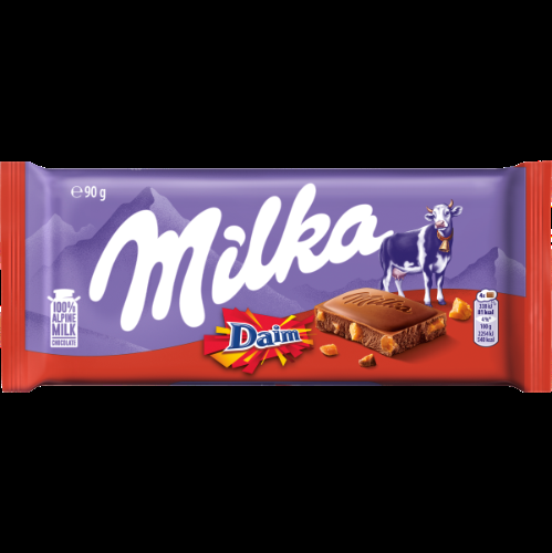 Piena šokolāde Milka Daim 90g (450-15008)