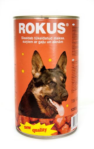 Rokus ar aknu gaļu suņiem liver 1250 g (400-06069)