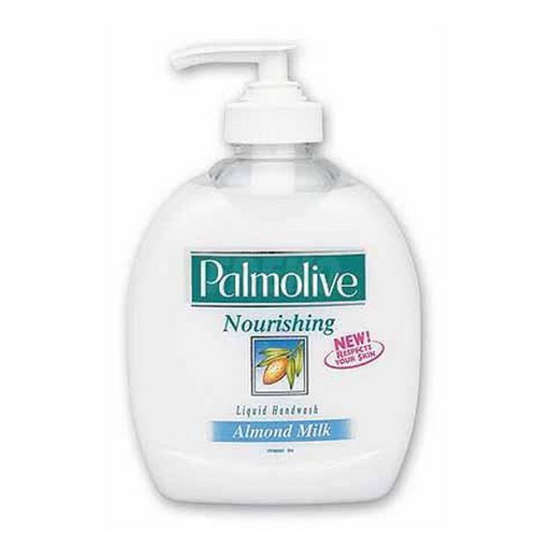 Šķidrās ziepes Palmolive mandeļu (baltas)