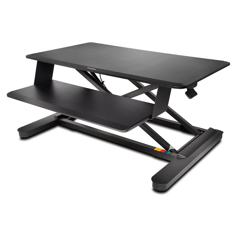 Darba galds KENSINGTON SmartFit stāvoša - sēdoša pozīcijā, melnā krāsā (250-06503)