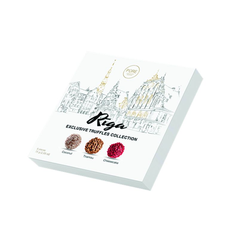 Pure Chocolate Šokolādes trifeļu kolekcija
