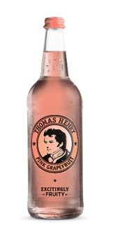 Toniks THOMAS HENRY Pink Grapefruit,  stiklā