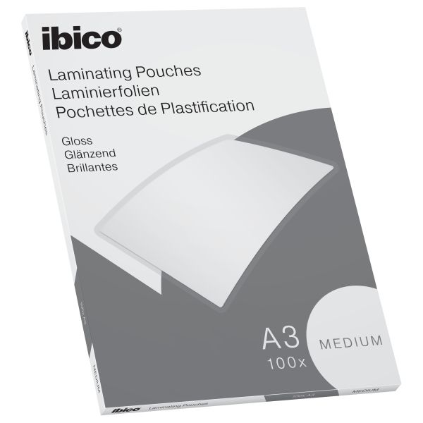 Laminēšanas aploksnes Ibico Basics, A3, 100