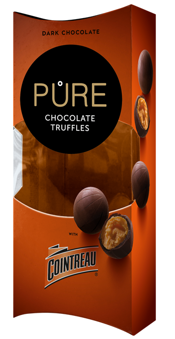 Pure Chocolate Tumšās šokolādes trifeles ar
