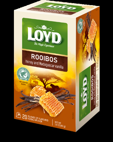 Sarkanā tēja LOYD Honey & Madagascar