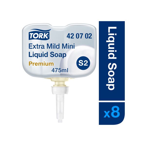 Šķidrās ziepes TORK Premium Extra Mild, 475 ml (400-03250)