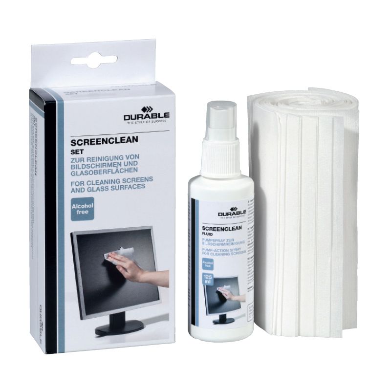 Tīrīšanas šķidrums DURABLE Screenclean, 125ml (250-00708)