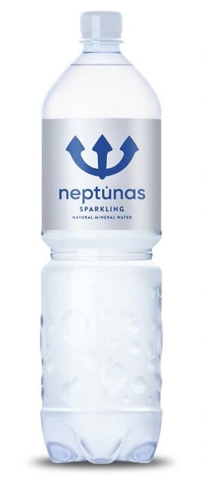 Neptūnas Dabīgais minerālūdens NEPTUNAS gāzēts, PET