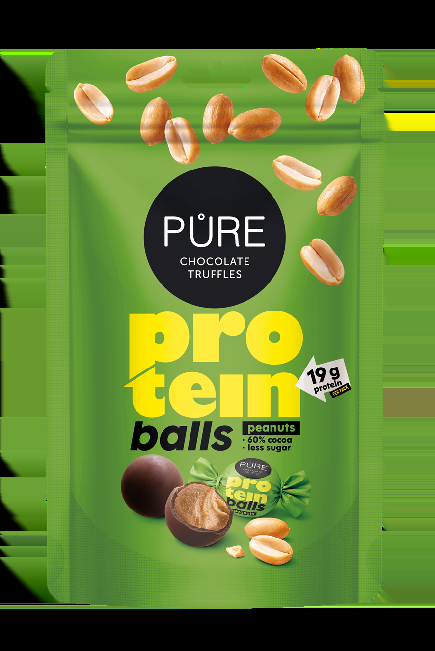 Pure Chocolate Tumšās šokolādes trifeles ar