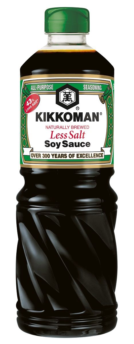 Sojas mērce KIKKOMAN, 43% mazāk sāls